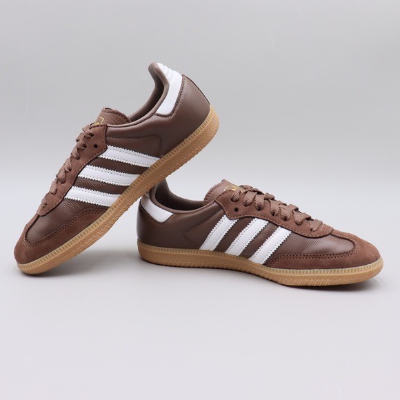 Adidas Originals Samba OG 'Earth Strata' Womens Size 6 Brown Gum Sneakers IE6522 - Picture 4 of 8